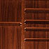 Close-up detail of a built-in drinks cabinet