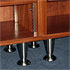 Close-up detail of a built-in drinks cabinet