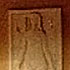 Close-up detail of a stage set - wall sculpture and moulding